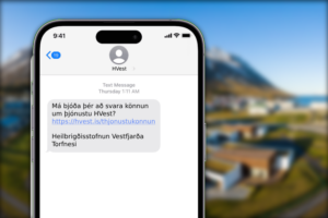 Þjónustukönnun í SMS